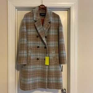 Marc New York Plaid Coat